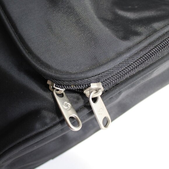 Samsonite Black Nylon Waterproof Travel Storage Toiletries Zipper Bag Pouch - Picture 3 of 6